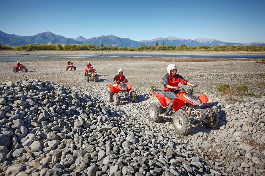 Hanmer Springs 2-Hour Quad Bike Safari - How the small group affects the ride