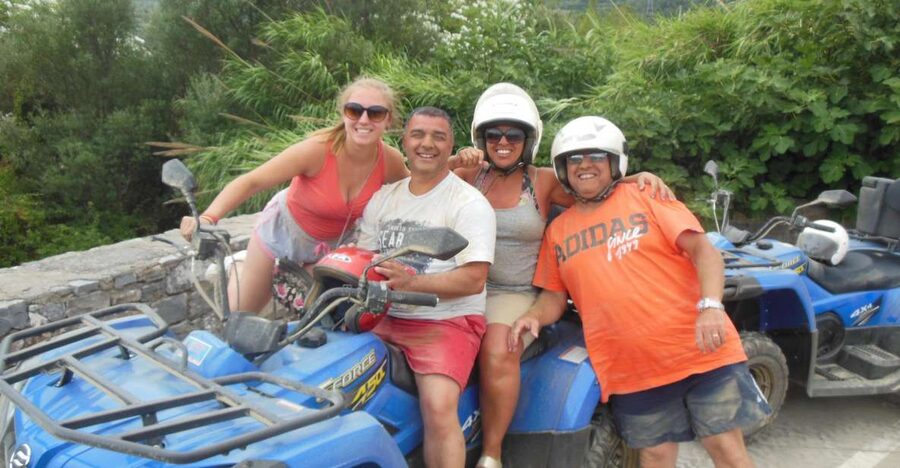 Hersonisos - Malia :off-road quad safari with transfer+Lunch - Malia Palace gives the ride a historic opening