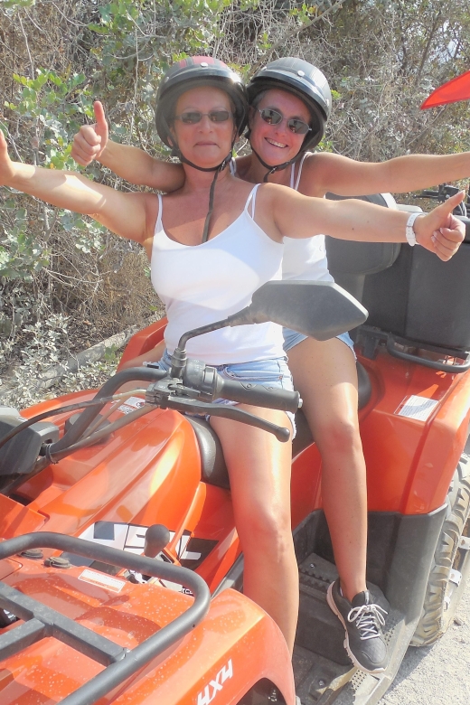 Hersonisos - Malia :off-road quad safari with transfer+Lunch - Pickup from Hersonissos, Malia, and nearby resorts