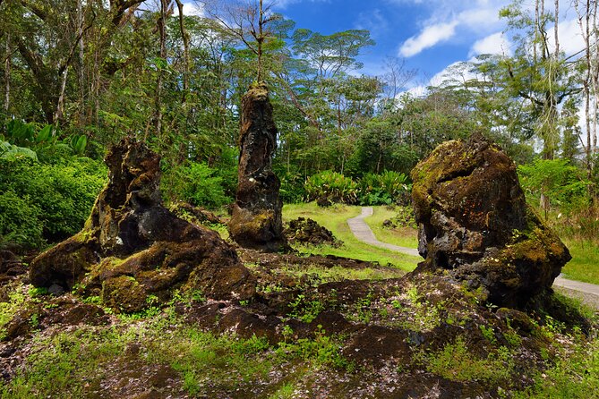 Hilo Shore Excursion: Volcano Safari Lava Caves & Black Sand - Pohoiki and the black-sand coast are changeable