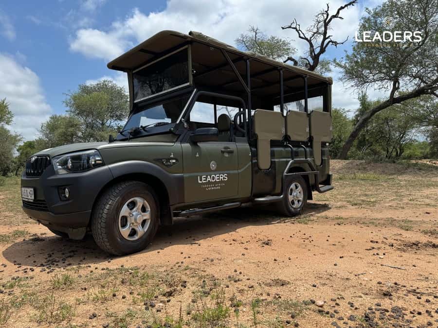 Hoedspruit: Private Kruger National Park Full-Day Safari - The open safari vehicle makes a real difference