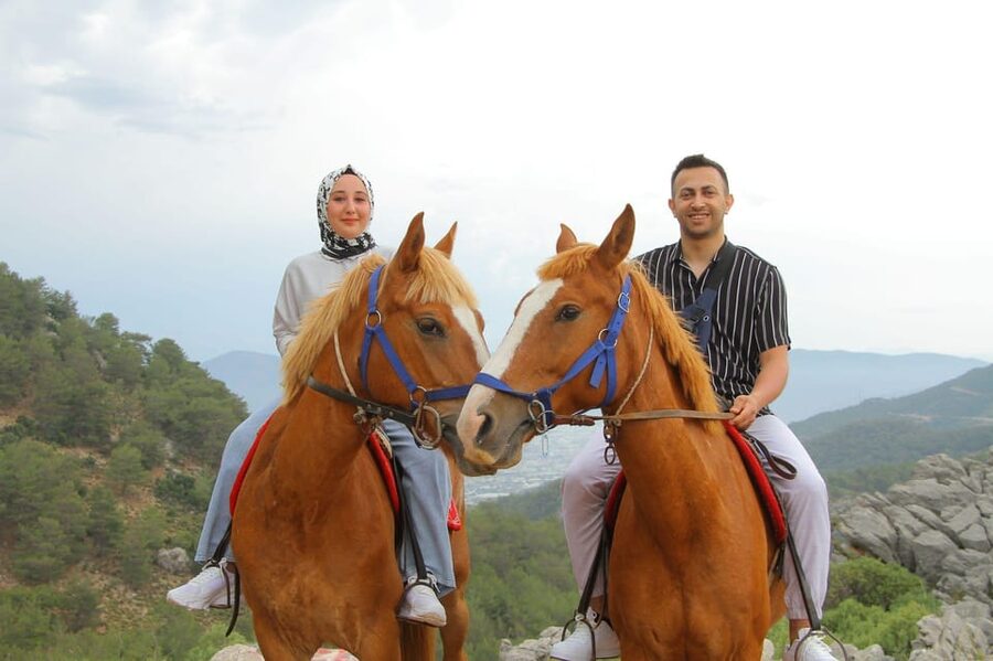 Horse Safari in the Fethiye forest - Returning to the Ranch Café