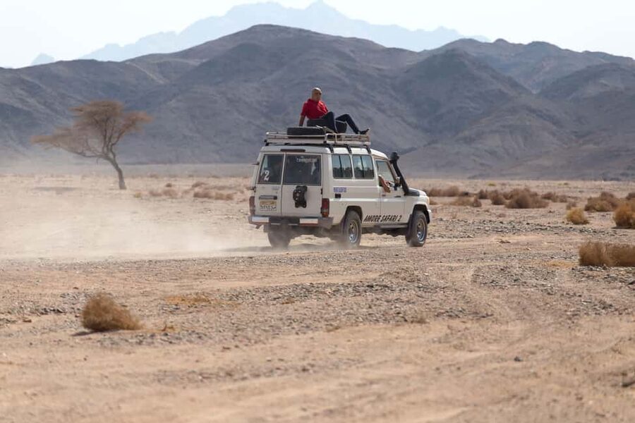 Hurghada: ATV Quad, Jeep and Buggy Safari with BBQ Dinner - Key points at a glance