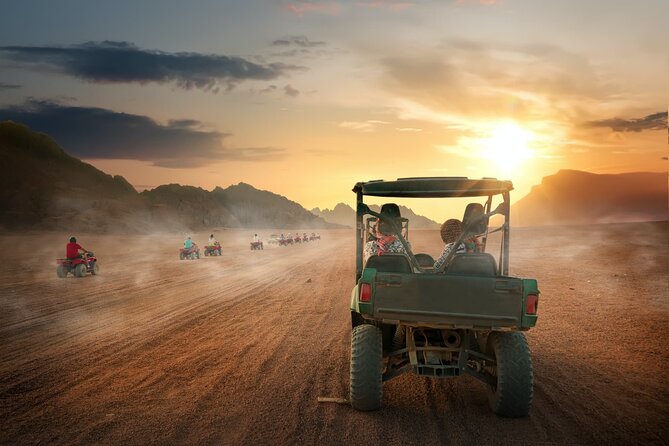 Hurghada: ATV Quad Safari, Camel Ride & Bedouin Village Tour - Forty-five minutes of speed and dust