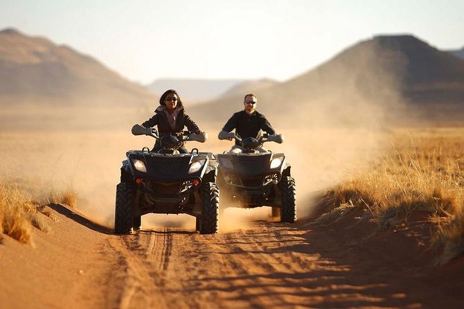 Hurghada: ATV Quad Safari, Camel Ride & Bedouin Village Tour - Reaching the Bedouin village after the ride