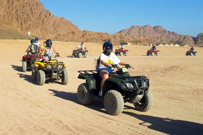 Hurghada Desert Safari Experience, ATV Quad, Camel Ride & Dinner - Camel riding and the open desert setting