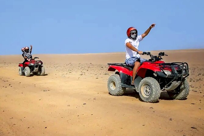 Hurghada Desert Safari Experience, ATV Quad, Camel Ride & Dinner - Guides, photography, and the group atmosphere