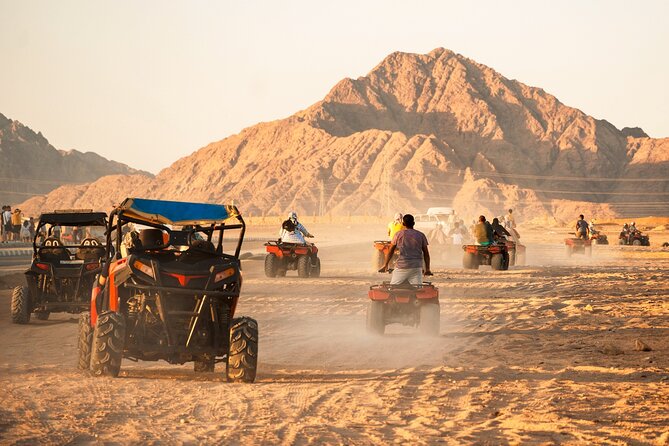 Hurghada Desert Safari Experience, ATV Quad, Camel Ride & Dinner - Hotel pickup and the ride to the desert