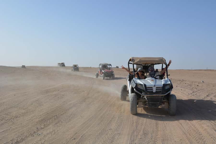 Hurghada: Quad and Buggy Safari with Dinner and Show - Belly Dancing, Fire, and Oriental Performances