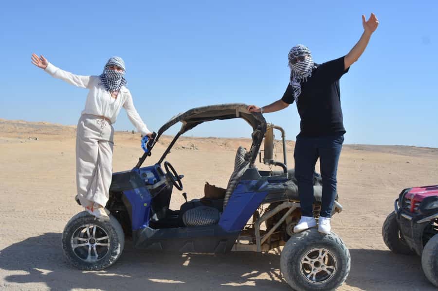 Hurghada: Quad and Buggy Safari with Dinner and Show - Safety, Pace, and Family Suitability