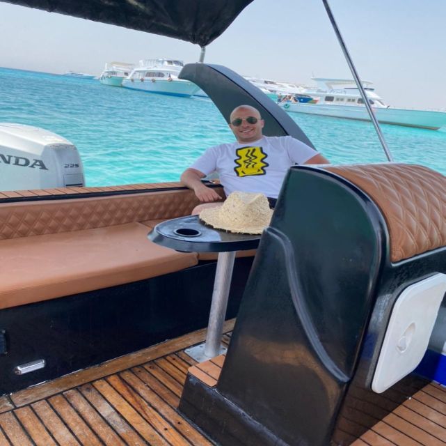 Hurghada: Safari ATV Quad & Speedboat to Orange bay island - Two 20-minute snorkeling stops