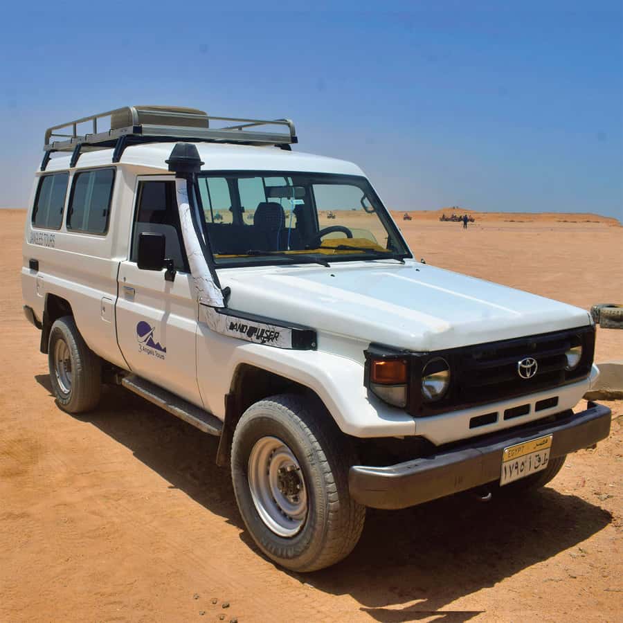 Hurghada: Safari Jeep, Quad, Buggy, Camel Ride & BBQ Dinner - The 40-minute quad bike ride