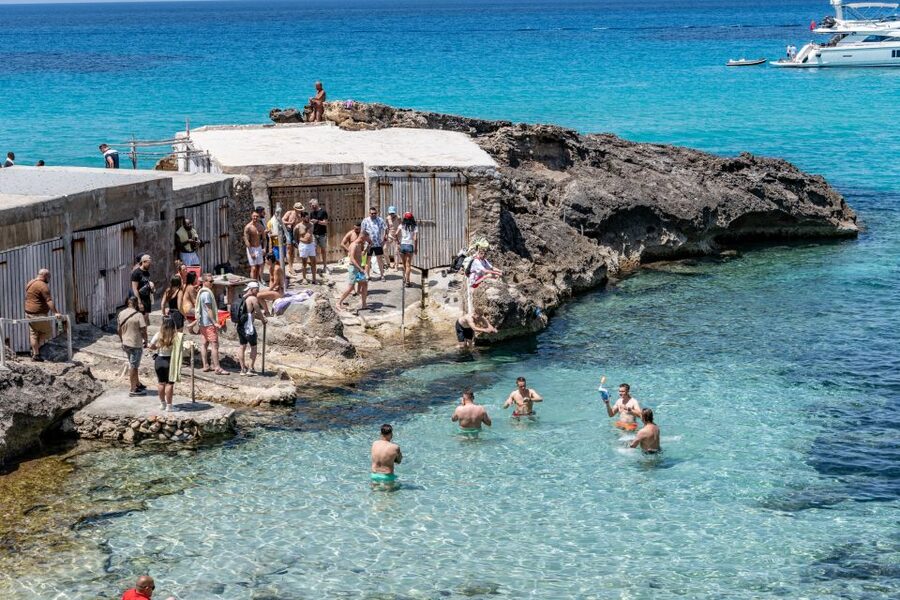 Ibiza Safari Private – Hidden Beaches, Caves & Snorkeling - Cala Comte and the Famous Coastal Colors