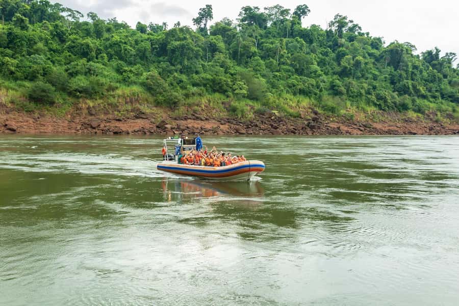 Iguassu Falls: Guided Tour & Macuco Safari on Pontoon Boats - Reaching the base near Devil’s Throat