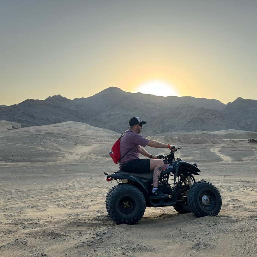 Jeddah Desert Safari: Quad Biking, Camel Farm & Sunset Views - A camel farm visit adds a quieter stop
