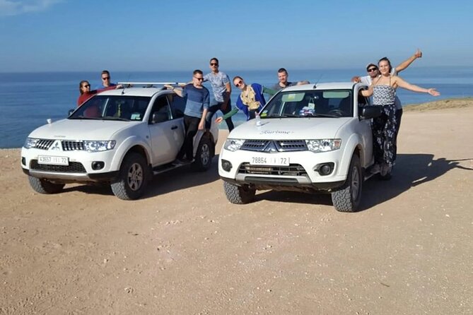 Jeep safari 4x4 mini sahara desert with Berber Lunch - Tifnit, Sidi Rbat, and Sidi Wassay: the best scenery of the day