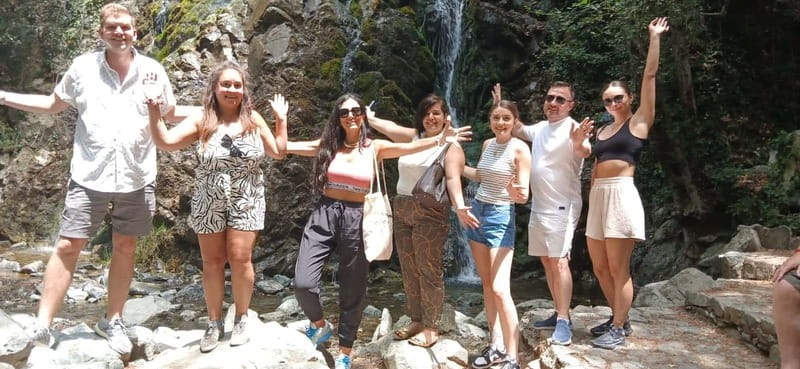 Jeep safari in Troodos, Afrotide's rock, Cyprus - Trooditissa Monastery and its quiet church