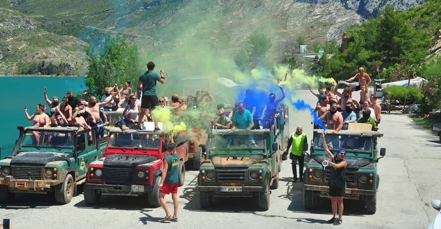 Jeep Safari-Lunch-Boat-Canyon-Waterfall-Foam,Water Party - What this Side excursion is really like