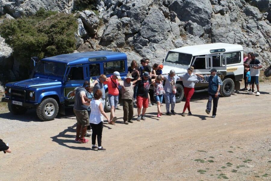 Jeep Safari tour Discover The Secrets Of The Southern Crete - Aposelemis Dam sets the scene