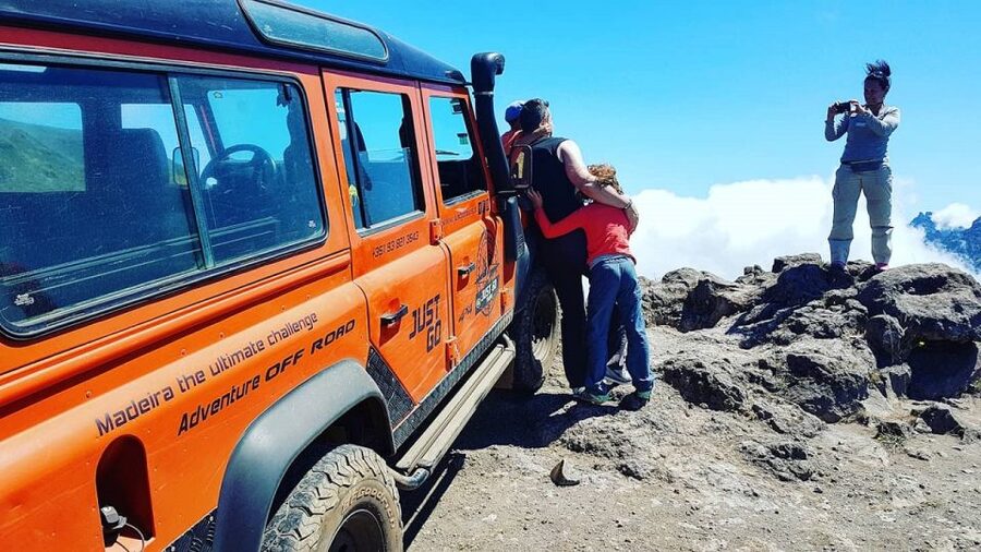 Jeep Tour Santana to East-Side - Guindaste’s glass platform and Porto da Cruz