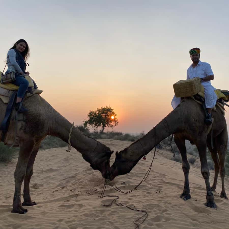 Jodhpur Camel Safari & Overnight Stay In Desert With Sumer - The sunrise camel safari