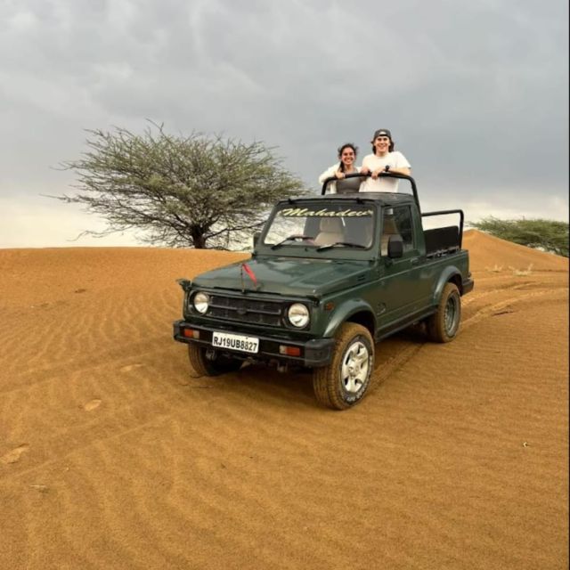 Jodhpur: Desert Camel and Jeep Safari with Traditional Food - Camel safari at the quietest hour