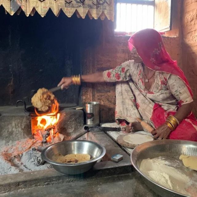 Jodhpur: Desert Camel and Jeep Safari with Traditional Food - Sunset Peak and the return to Jodhpur