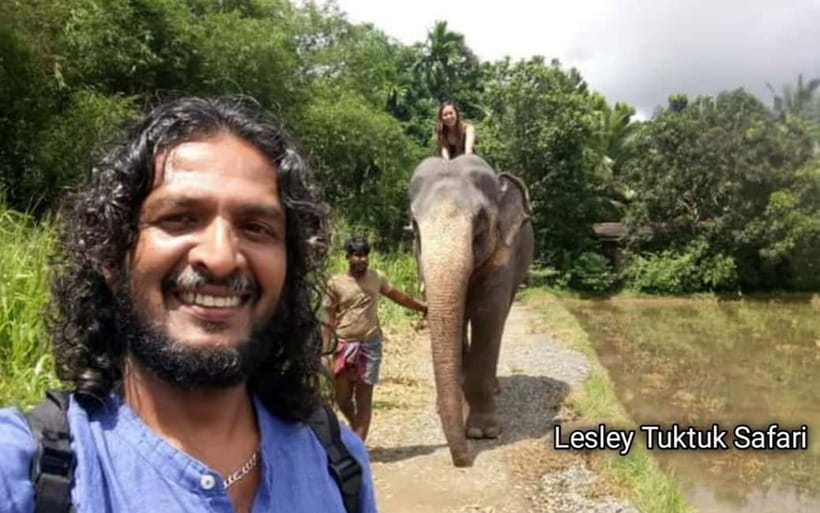 Kandy : Pinnawala Elephant Safari Private Guid Tuk Tuk Tour - Pinnawala: close contact with captive elephants