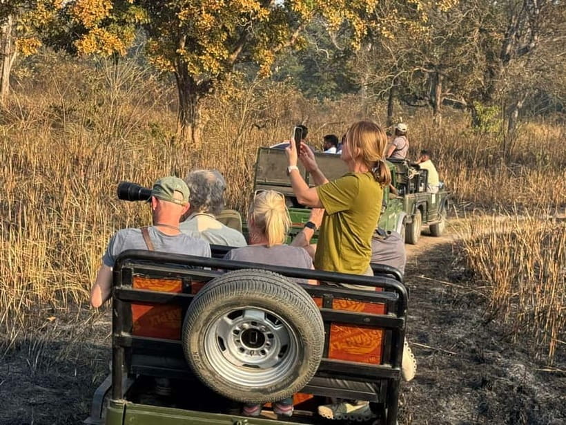 Kathmandu: 3-Day Chitwan Safari Tour with Hotel Transfers - Day 2: Canoes, crocodiles, and a jeep safari