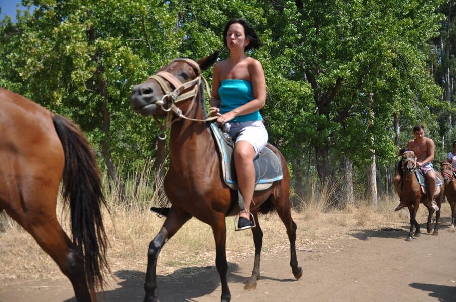 Kemer Horse Safari, pick up from Kiris, Beldibi, Goynuk - The value of the $47 price