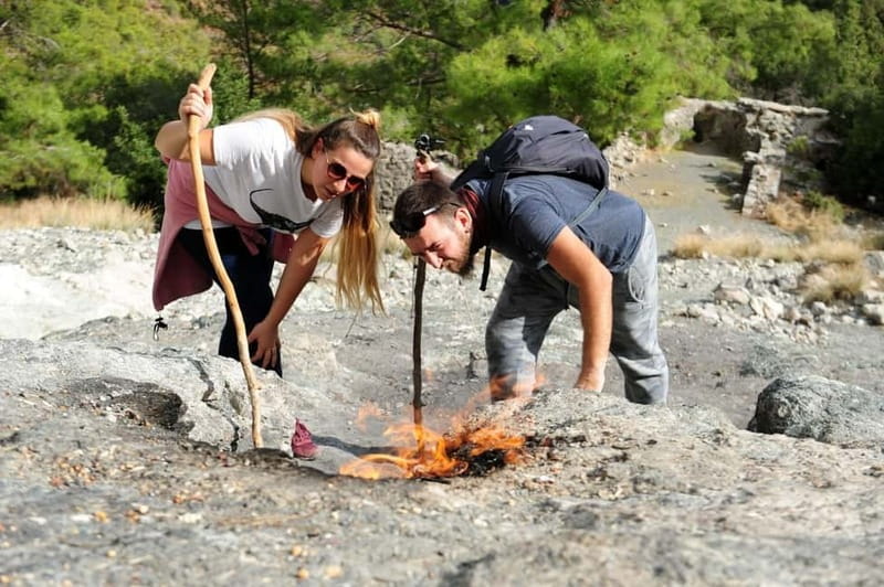 Kemer: Jeep Safari to Olympos Beach & the Flames of Chimaera - Olympos ruins: atmospheric, but lightly explained