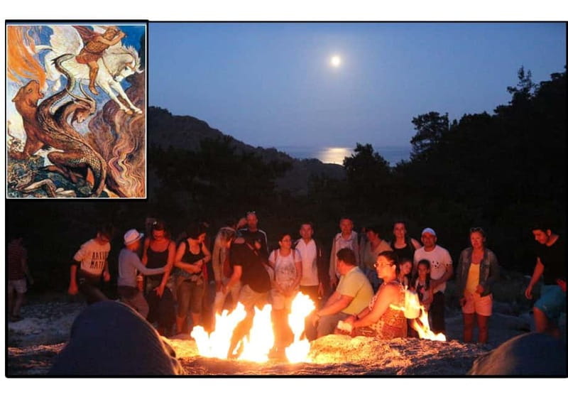 Kemer: Jeep Safari to Olympos Beach & the Flames of Chimaera - Dinner in Ulupınar, fish or chicken after dark
