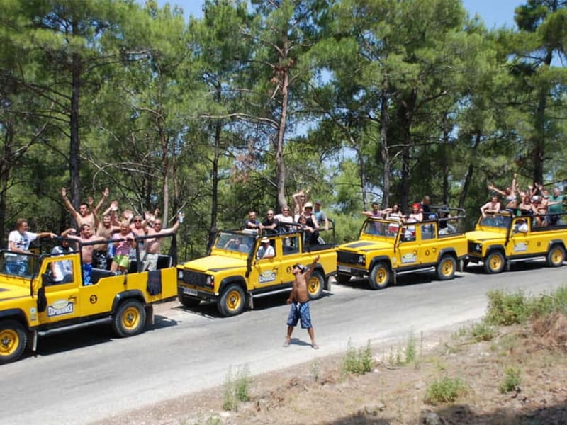 Kemer: Jeep Safari Tour with Lunch at Riverside - The 4WD ride and the best viewpoints