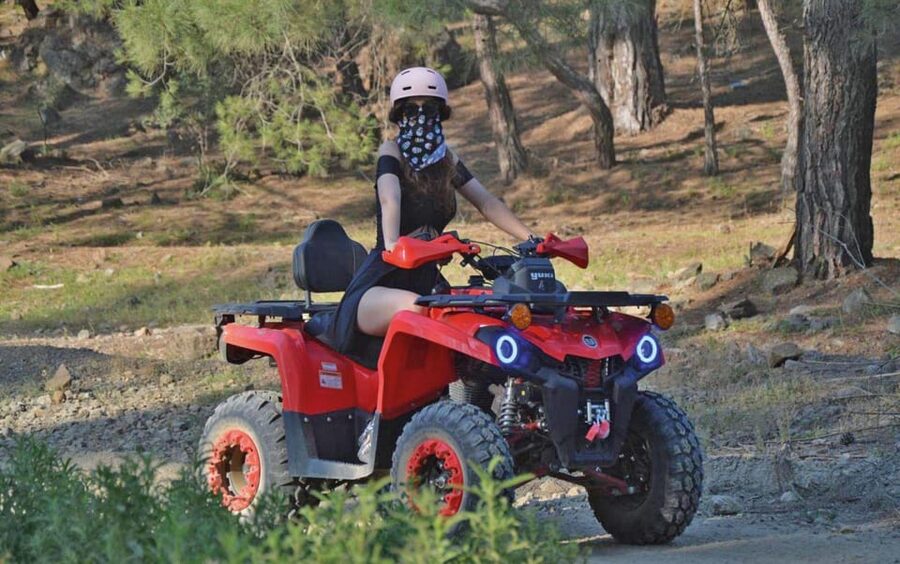 Kemer: Quad Safari Experience - The safety briefing and first minutes on the quad