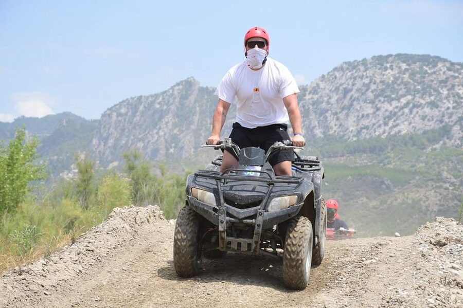 Kemer: Quad Safari Experience - Çamyuva’s rocky route and shallow water