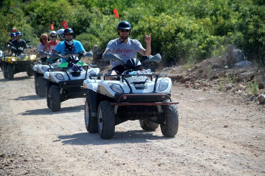 Kemer: Quad Safari Experience - The canyon and lagoon break