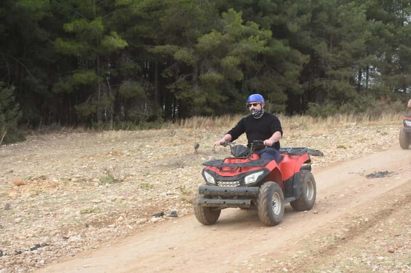 Kemer Quad Safari: Thrilling Off-Road Adventure - Forest tracks, streams, and loose stone
