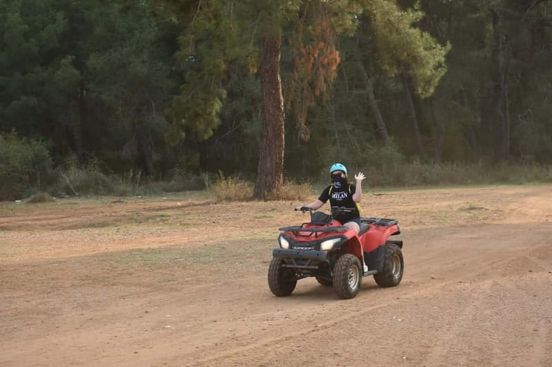 Kemer Quad Safari: Thrilling Off-Road Adventure - Getting used to the quad before the rough ground