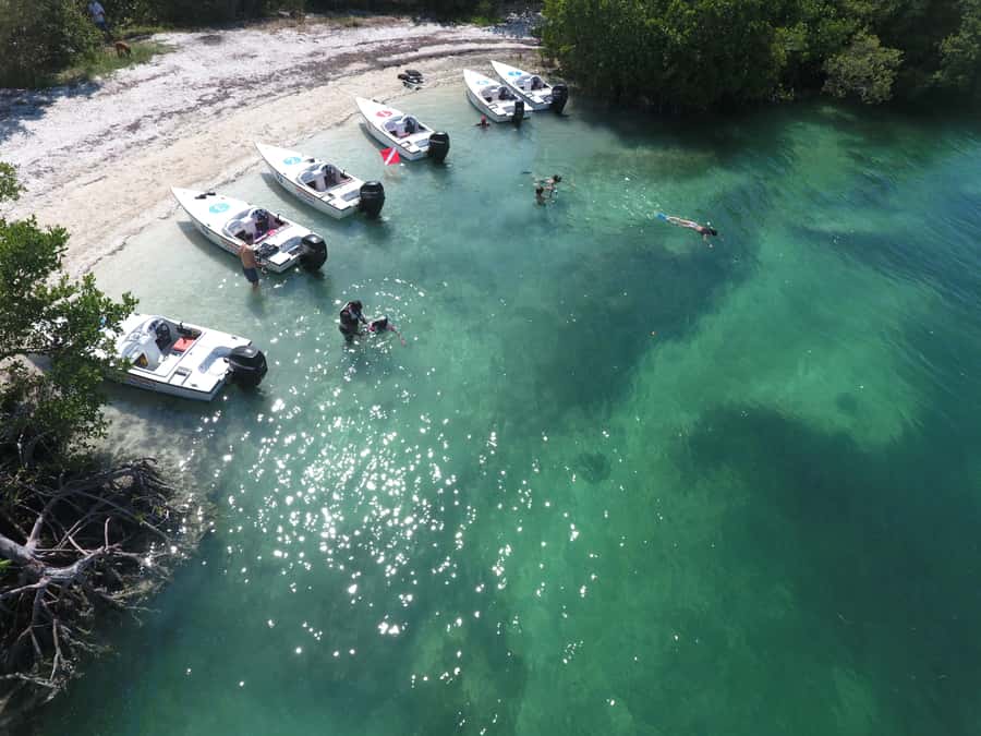 Key West: Eco Safari Sandbar Tour with Snorkeling - Leaving Cow Key Marina on Stock Island