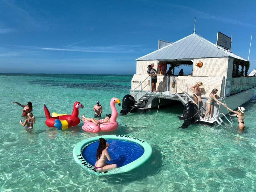 Key West: Sandbar Safari Tiki Cruise - The sandbar stop is the real attraction