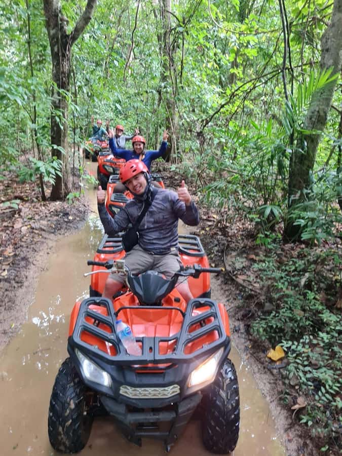 KhaoSok: Green Trails ATV Safari in Khao Sok - Choosing among the five departure times