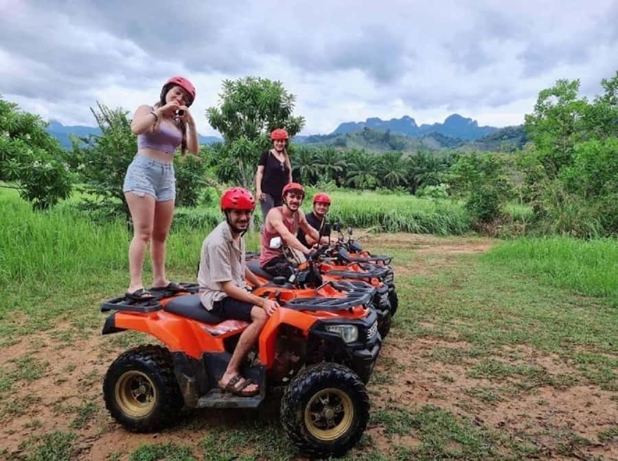 KhaoSok: Green Trails ATV Safari in Khao Sok - The first 15 minutes: instructions and getting comfortable