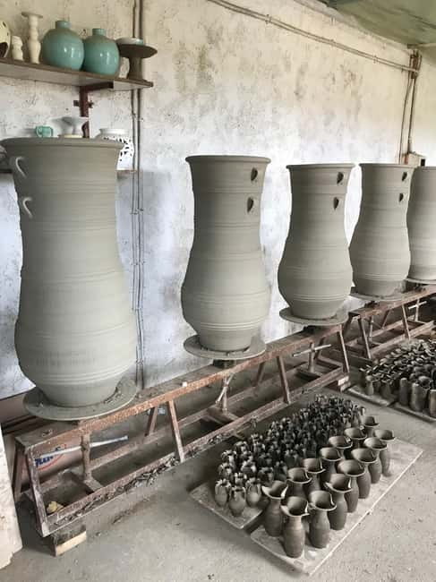 Knossos Palace and Pottery experience. Excursion Safari - Lunch with wine or water