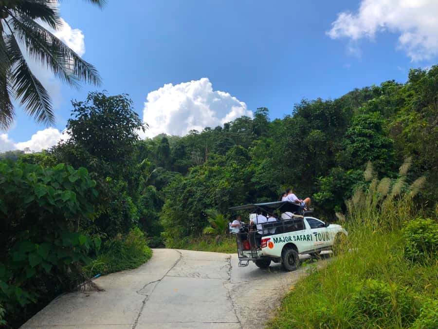 Koh Samui: 4x4 Off Road Island Safari Tour Including Lunch - Morning pickups from Nathon to Chaweng