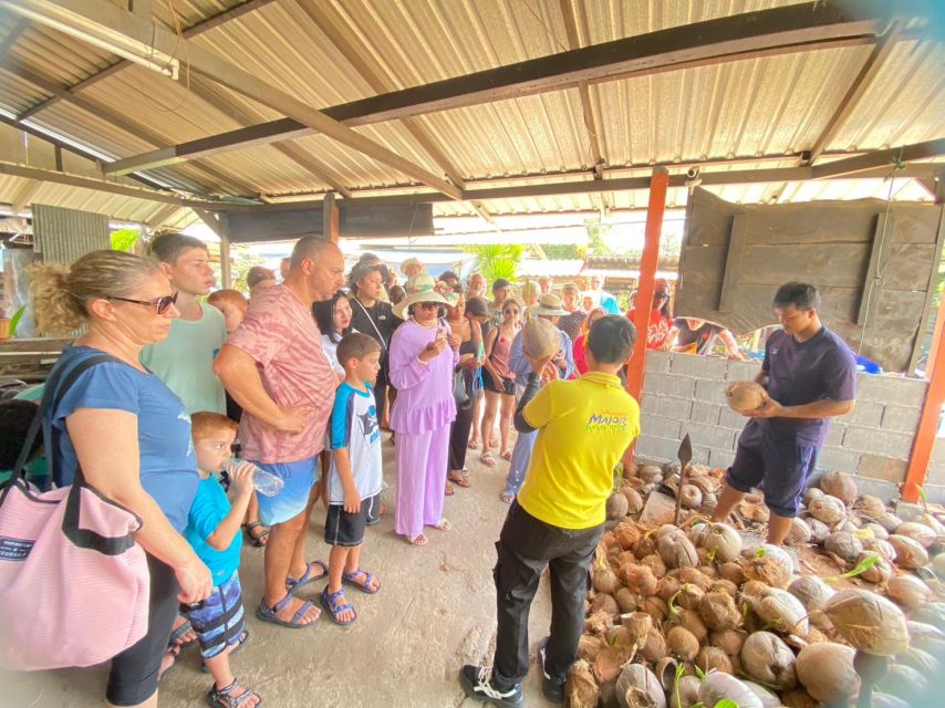 Koh Samui: 4x4 Sightseeing Safari & Elephant Sanctuary Tour - Coconut plantations and island life