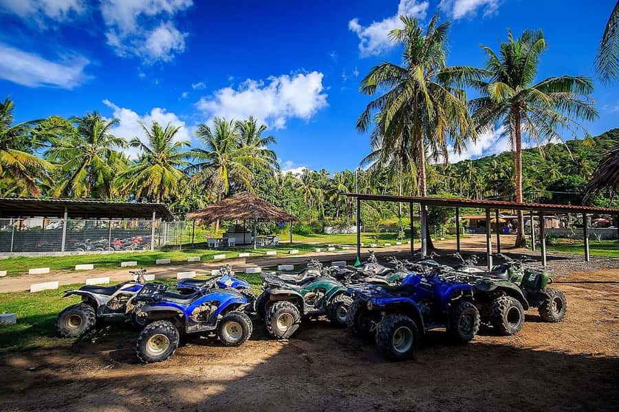 Koh Samui: ATV Quad Bike Safari Tour - Children, shared quads, and riding ability