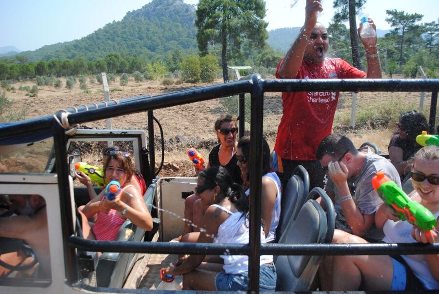 Kusadasi Jeep Safari w/ Lunch and Water Fight - Water-Gun Battles and Fountain Stops