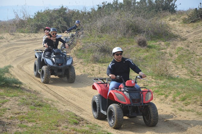 Kusadasi Quad Safari Adventure Included Transfer - Pamucak Beach, a short pause rather than a beach day