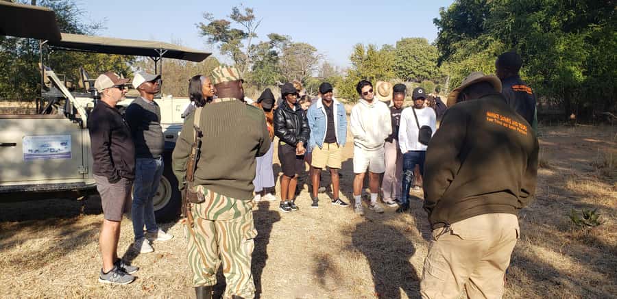 LIVINGSTONE ZAMBIA:SAFARI GAME DRIVE & RHINO WALK - How long the experience really feels