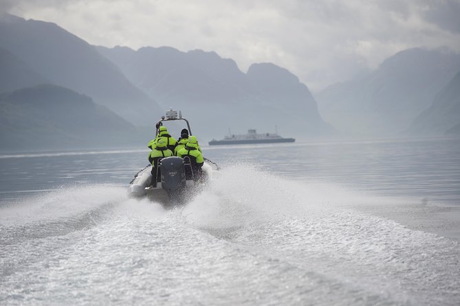 Lysefjord RIB Safari from Stavanger - Leaving Stavanger harbor by RIB